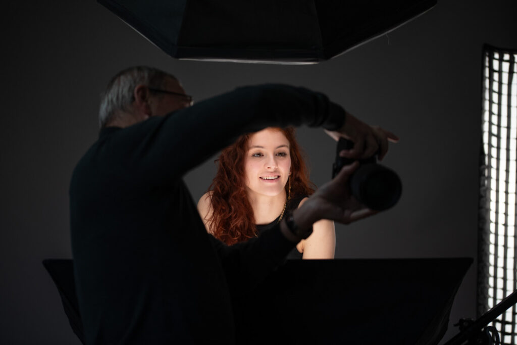 Fotokurs, Porträtfotografie, Zürich, Fotoworkshop, Schweiz, Fotostudio, Studiolicht, Blitzlicht, Behind the Scenes